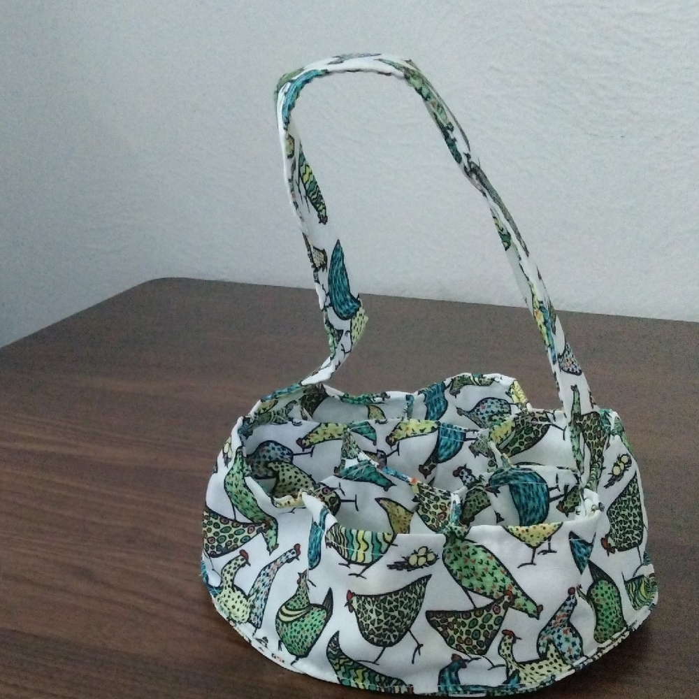 Chicken Egg Collection Bag, Adorable,Nwot, Keep Your Chicken Eggs From Breaking